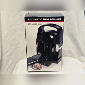Vintage 90s Claybrooke Automatic 2 Speed Shoe Polisher w/ Organizer Case VTG